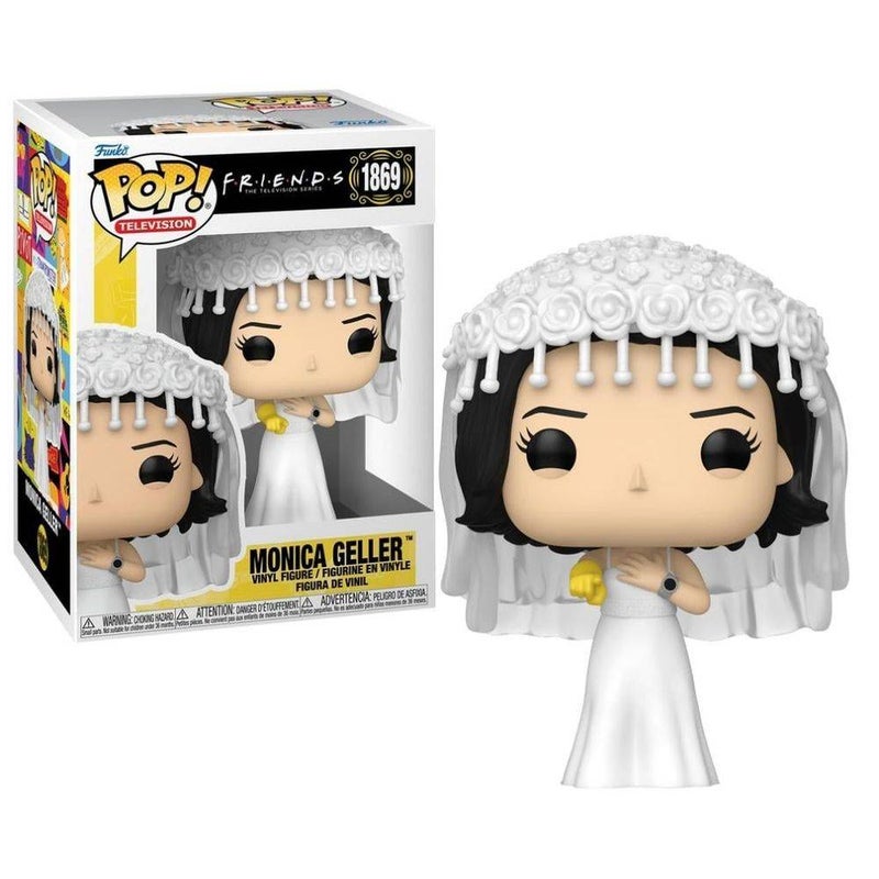 Funko فانكو بوب! تلفزيون أصدقاء. مونيكا غيلر (فستان الزفاف) تمثال فينيل (10.9 سم) - Image 2